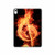 W0493 Music Note Burn Tablet Hard Case For iPad 10.9 (2022)