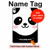 W2662 Cute Panda Cartoon Tablet Hard Case For iPad 10.9 (2022)