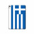 W3102 Flag of Greece Tablet Hard Case For iPad 10.9 (2022)