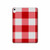 W3535 Red Gingham Tablet Hard Case For iPad 10.9 (2022)