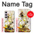 W0109 Cute Squirrel Cartoon Hard Case and Leather Flip Case For Samsung Galaxy S23