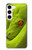 W0785 Green Snake Hard Case and Leather Flip Case For Samsung Galaxy S23