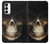 W1107 Skull Face Grim Reaper Hard Case and Leather Flip Case For Samsung Galaxy S23