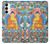 W1256 Buddha Paint Hard Case and Leather Flip Case For Samsung Galaxy S23