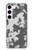 W2186 Gray Camo Camouflage Graphic Printed Hard Case and Leather Flip Case For Samsung Galaxy S23