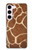 W2326 Giraffe Skin Hard Case and Leather Flip Case For Samsung Galaxy S23