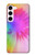 W2488 Tie Dye Color Hard Case and Leather Flip Case For Samsung Galaxy S23