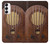 W2655 Vintage Bakelite Deco Radio Hard Case and Leather Flip Case For Samsung Galaxy S23