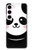 W2662 Cute Panda Cartoon Hard Case and Leather Flip Case For Samsung Galaxy S23