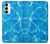 W2788 Blue Water Swimming Pool Hard Case and Leather Flip Case For Samsung Galaxy S23