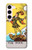 W2810 Tarot Card The Fool Hard Case and Leather Flip Case For Samsung Galaxy S23