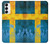 W2990 Sweden Football Soccer Hard Case and Leather Flip Case For Samsung Galaxy S23