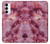 W3052 Pink Marble Graphic Printed Hard Case and Leather Flip Case For Samsung Galaxy S23