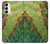 W3057 Lizard Skin Graphic Printed Hard Case and Leather Flip Case For Samsung Galaxy S23