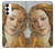 W3058 Botticelli Birth of Venus Painting Hard Case and Leather Flip Case For Samsung Galaxy S23