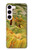 W3344 Henri Rousseau Tiger in a Tropical Storm Hard Case and Leather Flip Case For Samsung Galaxy S23