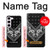 W3363 Bandana Black Pattern Hard Case and Leather Flip Case For Samsung Galaxy S23