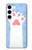 W3618 Cat Paw Hard Case and Leather Flip Case For Samsung Galaxy S23