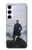 W3789 Wanderer above the Sea of Fog Hard Case and Leather Flip Case For Samsung Galaxy S23