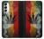 W3890 Reggae Rasta Flag Smoke Hard Case and Leather Flip Case For Samsung Galaxy S23