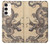 W0318 Antique Dragon Hard Case and Leather Flip Case For Samsung Galaxy S23 Plus