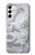 W0386 Dragon Carving Hard Case and Leather Flip Case For Samsung Galaxy S23 Plus