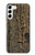 W0598 Wood Graphic Printed Hard Case and Leather Flip Case For Samsung Galaxy S23 Plus