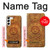 W0692 Mayan Calendar Hard Case and Leather Flip Case For Samsung Galaxy S23 Plus