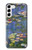 W0997 Claude Monet Water Lilies Hard Case and Leather Flip Case For Samsung Galaxy S23 Plus