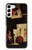 W1069 Old Vintage Sexy Poker Hard Case and Leather Flip Case For Samsung Galaxy S23 Plus