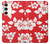 W1949 Hawaiian Hibiscus Pattern Hard Case and Leather Flip Case For Samsung Galaxy S23 Plus