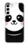 W2662 Cute Panda Cartoon Hard Case and Leather Flip Case For Samsung Galaxy S23 Plus