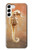 W2674 Seahorse Skeleton Fossil Hard Case and Leather Flip Case For Samsung Galaxy S23 Plus