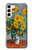 W2937 Claude Monet Bouquet of Sunflowers Hard Case and Leather Flip Case For Samsung Galaxy S23 Plus