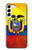 W3020 Ecuador Flag Hard Case and Leather Flip Case For Samsung Galaxy S23 Plus