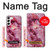 W3052 Pink Marble Graphic Printed Hard Case and Leather Flip Case For Samsung Galaxy S23 Plus