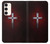 W3160 Christian Cross Hard Case and Leather Flip Case For Samsung Galaxy S23 Plus