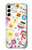 W3280 Kids Drawing Hard Case and Leather Flip Case For Samsung Galaxy S23 Plus