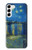 W3336 Van Gogh Starry Night Over the Rhone Hard Case and Leather Flip Case For Samsung Galaxy S23 Plus