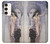 W3353 Gustav Klimt Allegory of Sculpture Hard Case and Leather Flip Case For Samsung Galaxy S23 Plus