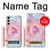 W3709 Pink Galaxy Hard Case and Leather Flip Case For Samsung Galaxy S23 Plus