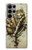 W0550 Skull Card Poker Hard Case and Leather Flip Case For Samsung Galaxy S23 Ultra