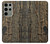 W0598 Wood Graphic Printed Hard Case and Leather Flip Case For Samsung Galaxy S23 Ultra