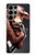 W1271 Crazy Cow Hard Case and Leather Flip Case For Samsung Galaxy S23 Ultra