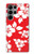 W1949 Hawaiian Hibiscus Pattern Hard Case and Leather Flip Case For Samsung Galaxy S23 Ultra