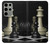 W2262 Chess King Hard Case and Leather Flip Case For Samsung Galaxy S23 Ultra