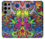 W3255 Colorful Art Pattern Hard Case and Leather Flip Case For Samsung Galaxy S23 Ultra