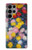 W3342 Claude Monet Chrysanthemums Hard Case and Leather Flip Case For Samsung Galaxy S23 Ultra