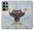 W3843 Bald Eagle On Ice Hard Case and Leather Flip Case For Samsung Galaxy S23 Ultra