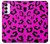 W1850 Pink Leopard Pattern Hard Case and Leather Flip Case For Samsung Galaxy A14 5G